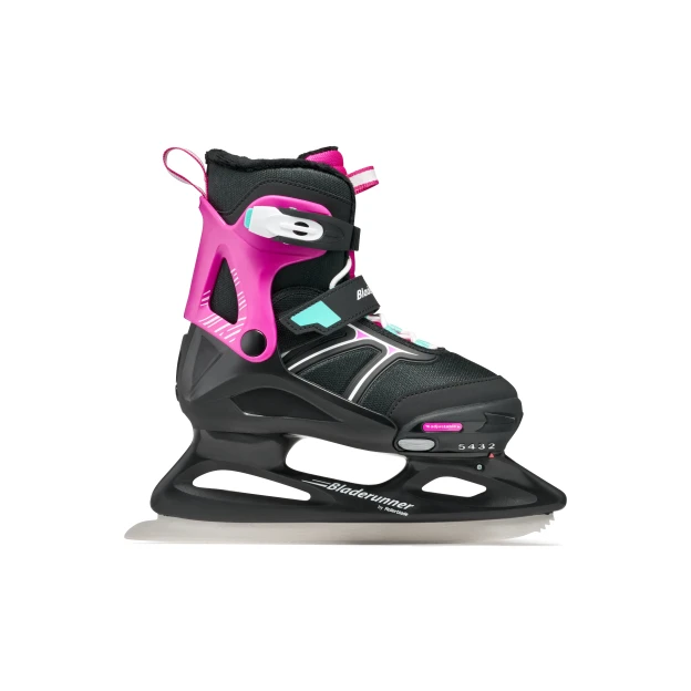 Rollerblade MICRO XT ICE G Kids - Ice - Fun BLACK/FUCHSIA
