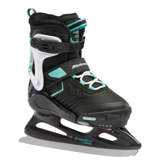 rollerblade MICRO XT ICE G Kids - Ice - Fun BLACK/LIGHT TEAL
