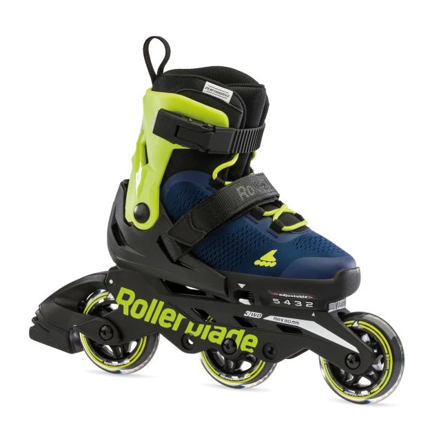 Rollerblade MICROBLADE 3WD Kids - Lifestyle - Fun BLUE ROYAL/LIME