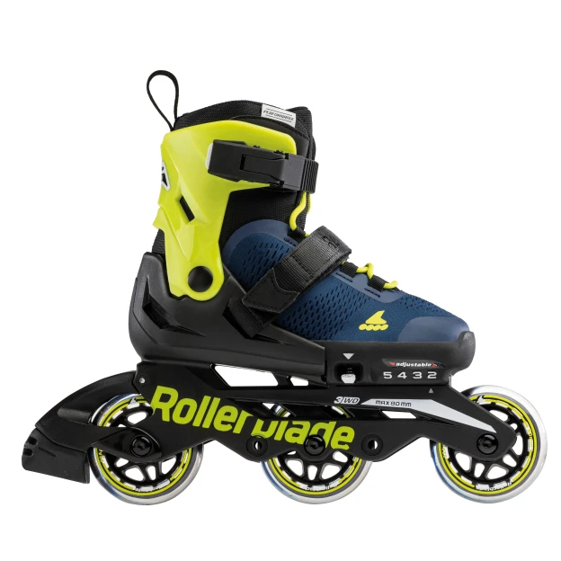 Rollerblade MICROBLADE 3WD Kids - Lifestyle - Fun BLUE ROYAL/LIME