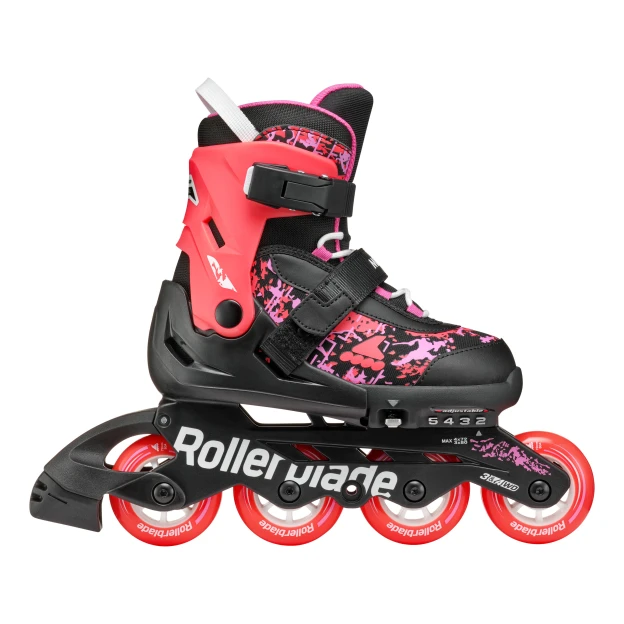 Rollerblade MICROBLADE SL Kids - Lifestyle - Fun BLACK/CORAL