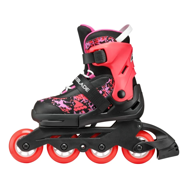 Rollerblade MICROBLADE SL Kids - Lifestyle - Fun BLACK/CORAL