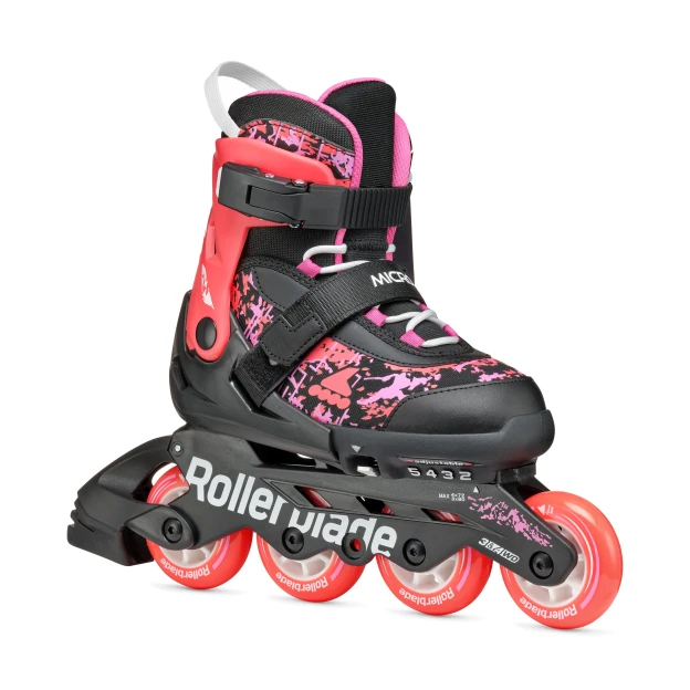 rollerblade MICROBLADE SL Kids - Lifestyle - Fun BLACK/CORAL
