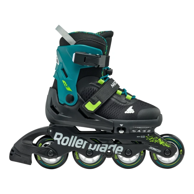 Rollerblade MICROBLADE XT Kids - Lifestyle - Fun BLACK/PETROL GREEN