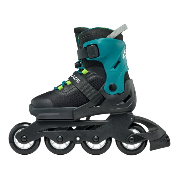 Rollerblade MICROBLADE XT Kids - Lifestyle - Fun BLACK/PETROL GREEN