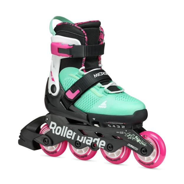 rollerblade MICROBLADE XT Kids - Lifestyle - Fun BLACK/SEA GREEN