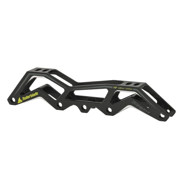 Rollerblade OVERDRIVE 11.6" FRAME 4x90 (1PR) - Gear - Frames BLACK