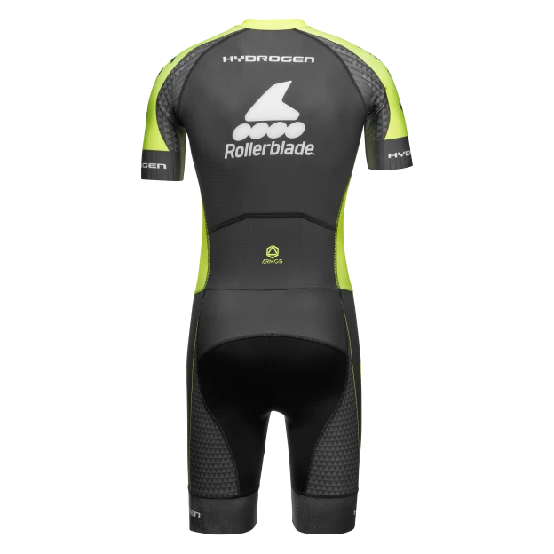 Rollerblade RACE SUIT - Equipment - Clothing BLACK/NEON YELLOW