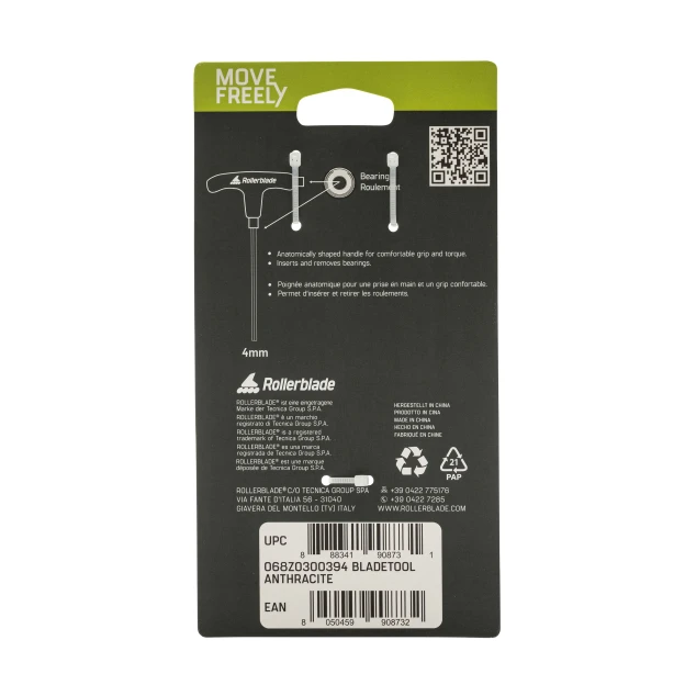 Rollerblade BLADETOOL - Parts - Tools ANTHRACITE