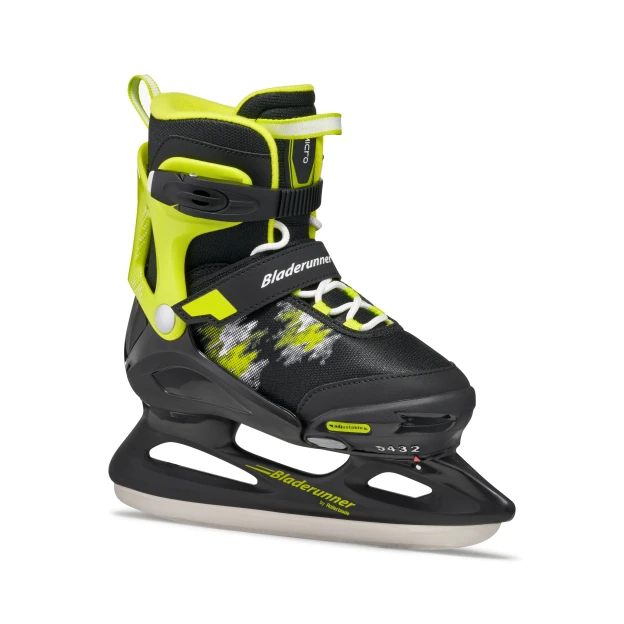 Rollerblade MICRO ICE Kids - Ice - Fun BLACK/LIME