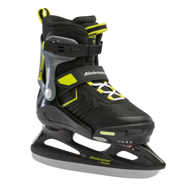 rollerblade MICRO XT ICE Kids - Ice - Fun BLACK/LIME