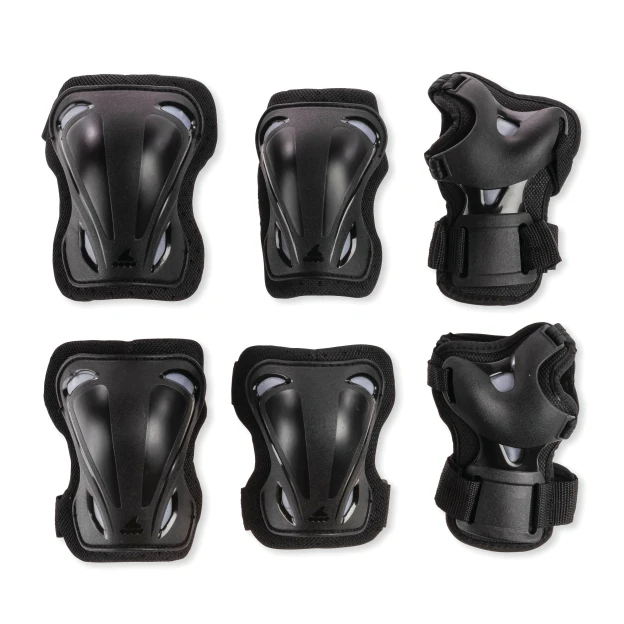 Rollerblade SKATE GEAR 3 PACK - Protection - Pads BLACK