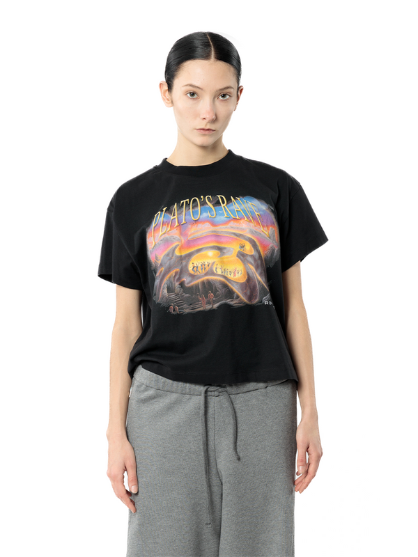 Rombaut PLATOS RAVE BABY TEE Black