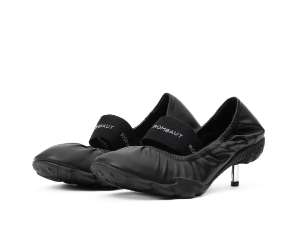 Rombaut REI HEEL Black Beyond Leather