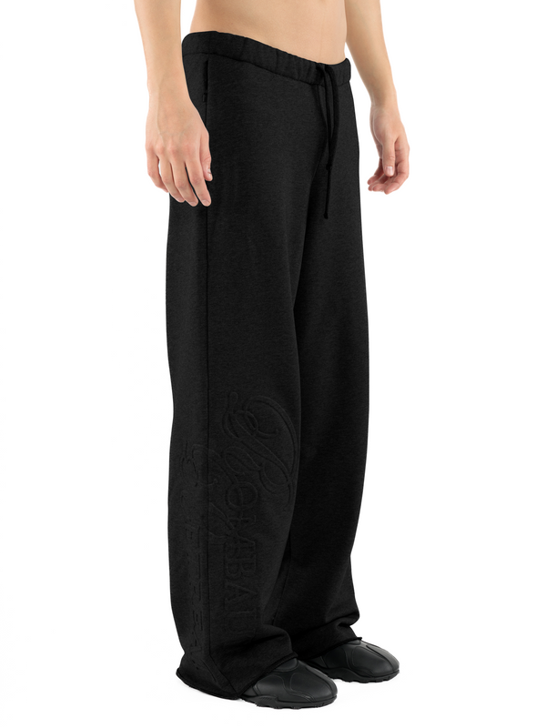 Rombaut WIDE LEG PANTS Black