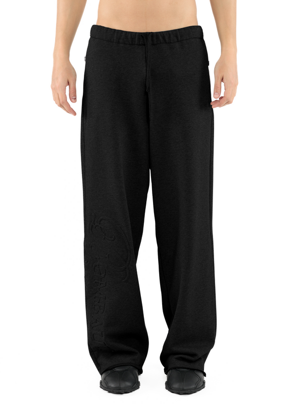 rombaut WIDE LEG PANTS Black