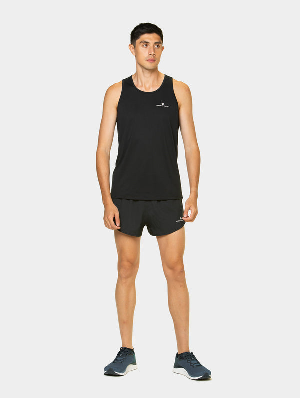 Ronhill Men's Core Racer Short 00681 Black/Bright White