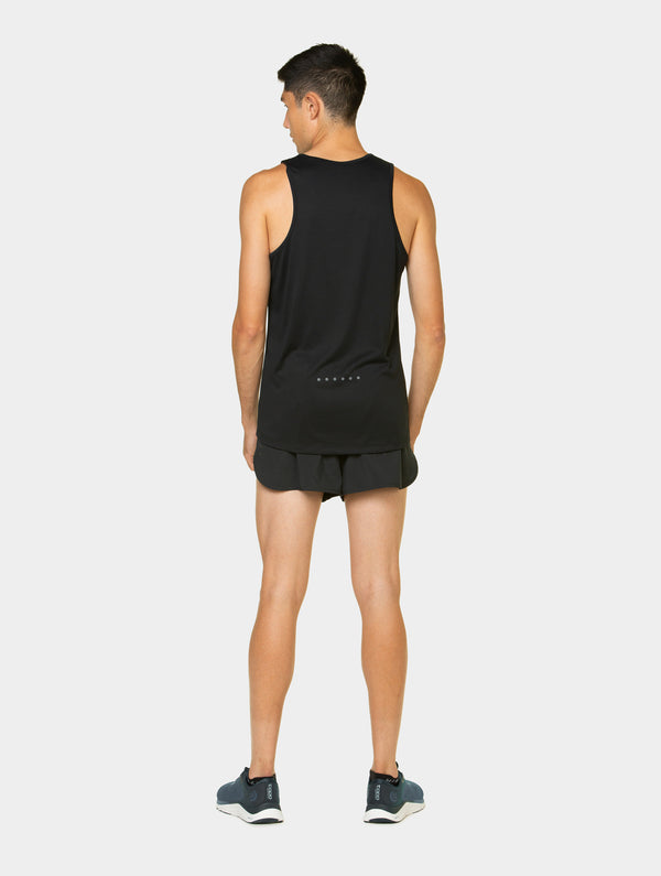 Ronhill Men's Core Racer Short 00681 Black/Bright White
