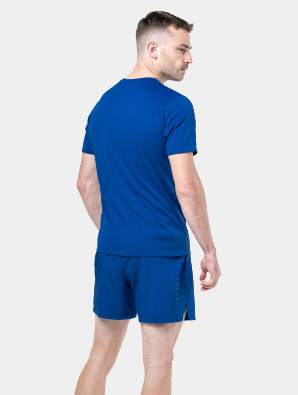 Ronhill Men's Core S/S Tee 00898 DrkCobalt/BrightWhite