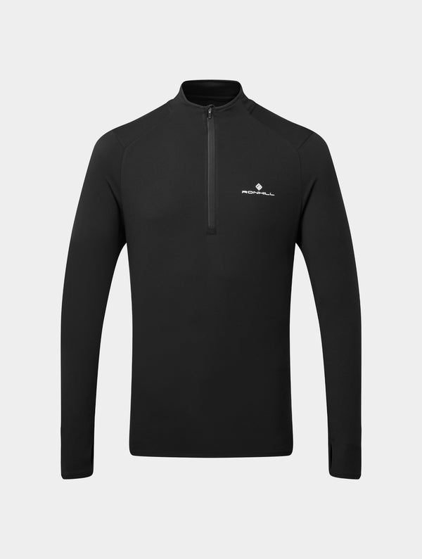 Ronhill Men's Core Thermal 1/2 Zip 00681 Black/Bright White