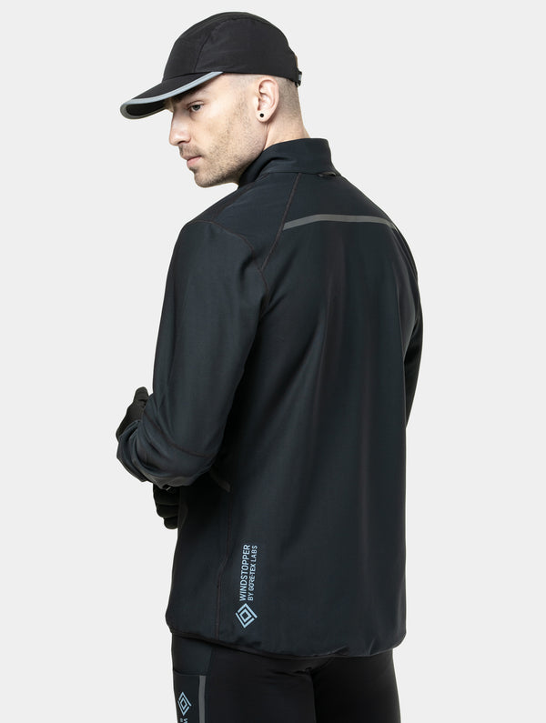 Ronhill Men's Tech GORE-TEX® Windstopper Jacket R009 All Black