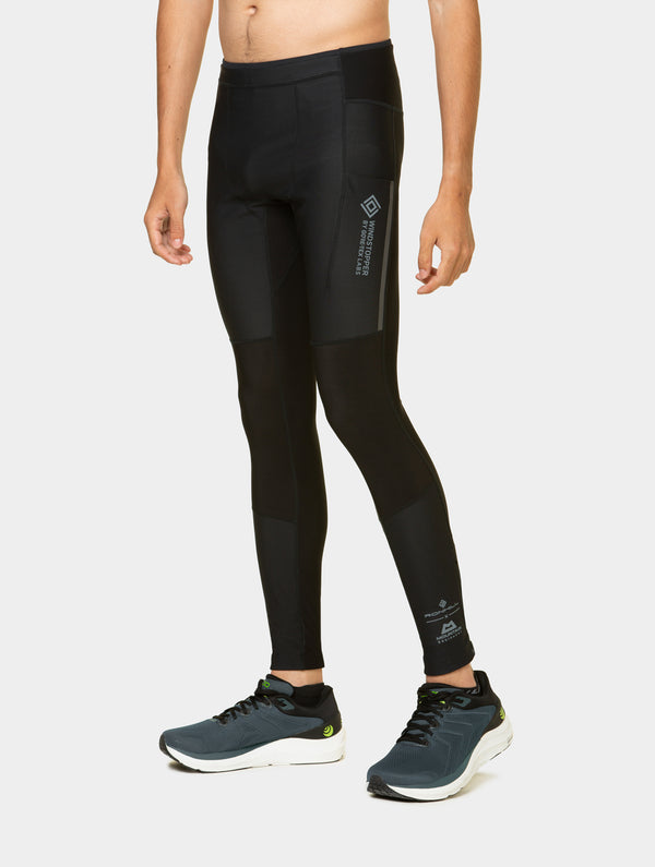 ronhill Men's Tech GORE-TEX® Windstopper Tight R009 All Black