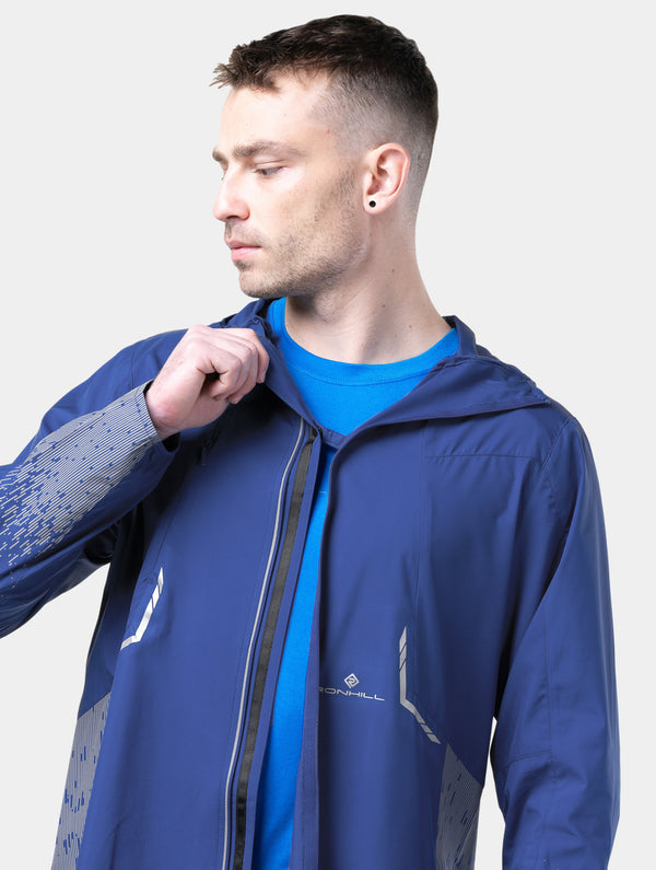 Ronhill Men's Tech Reflect Jacket 01217 Ocean/Reflect
