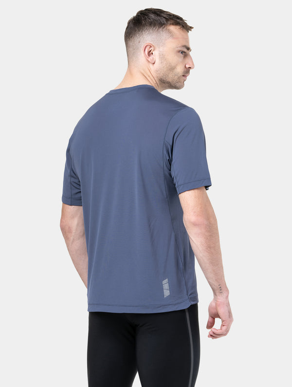 Ronhill Men's Tech S/S Tee 01287 Anchor/Electric Blue