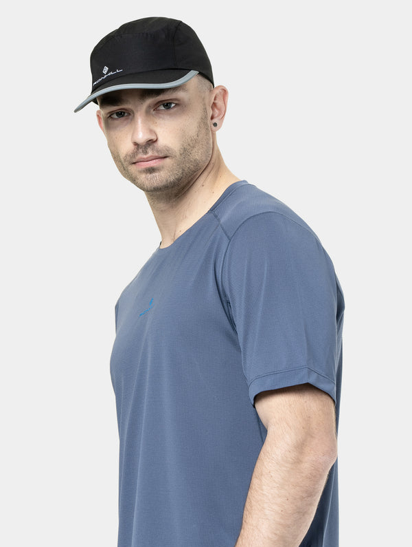 Ronhill Men's Tech S/S Tee 01287 Anchor/Electric Blue