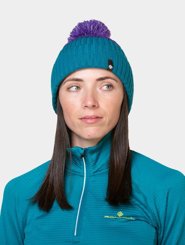 Ronhill Bobble Hat 01213 Marine/Regal Purple
