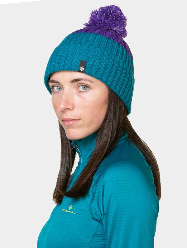 Ronhill Bobble Hat 01213 Marine/Regal Purple