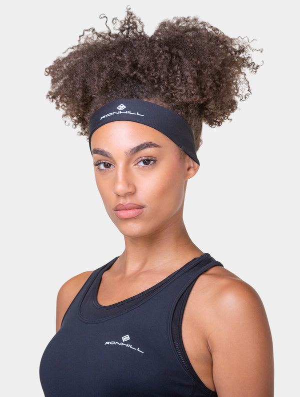 Ronhill Lightweight Headband R009 All Black