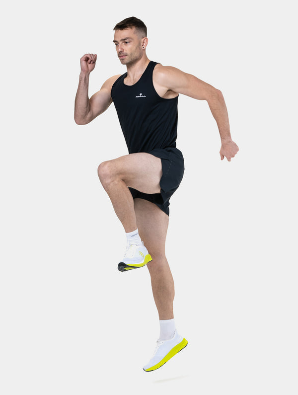 Ronhill Men's Core Vest 00681 Black/Bright White