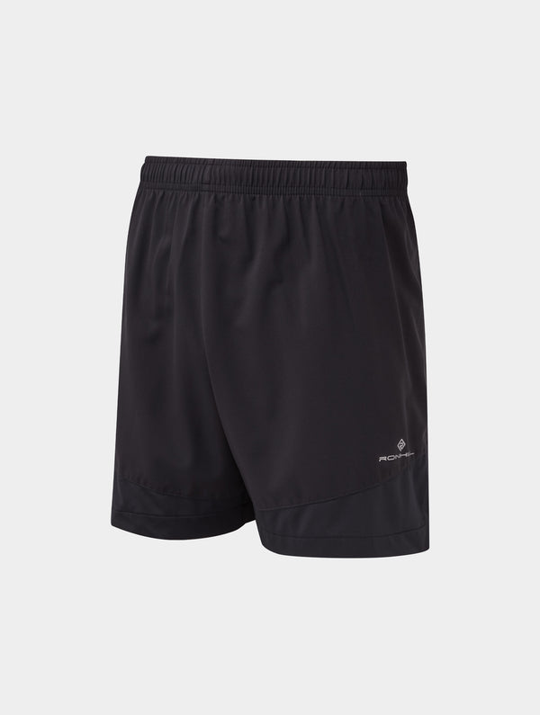 Ronhill Men's Life 5" Unlined Short R009 All Black