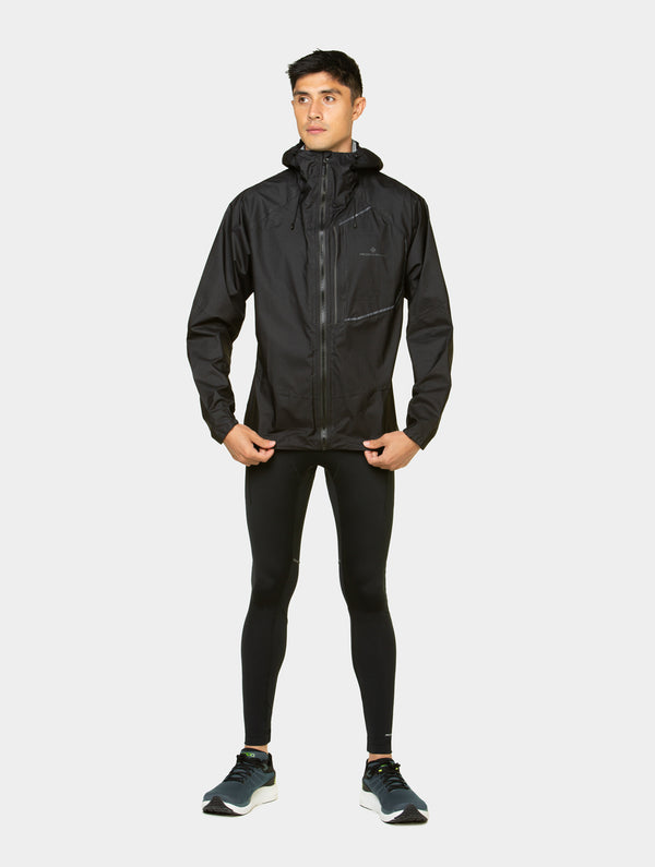 Ronhill Men's Tech Fortify Jacket R009 All Black