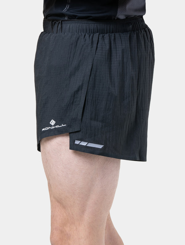 Ronhill Men's Tech Race Short R009 All Black