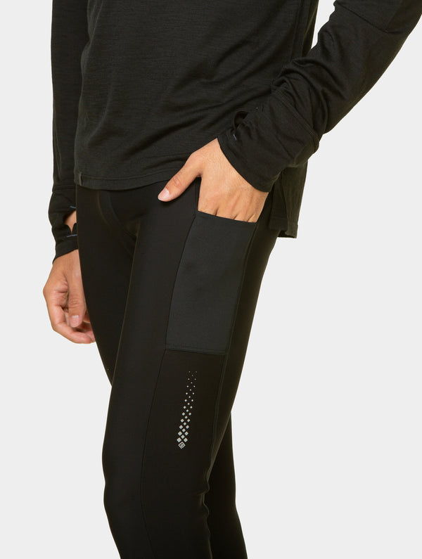 Ronhill Men's Tech Winter Tight R009 All Black