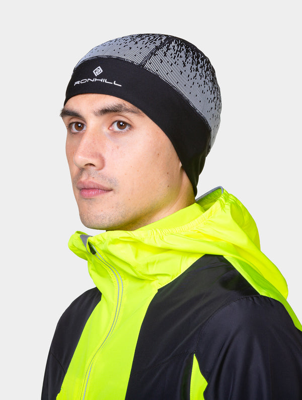 Ronhill Reflect Beanie R954 Black/Reflect