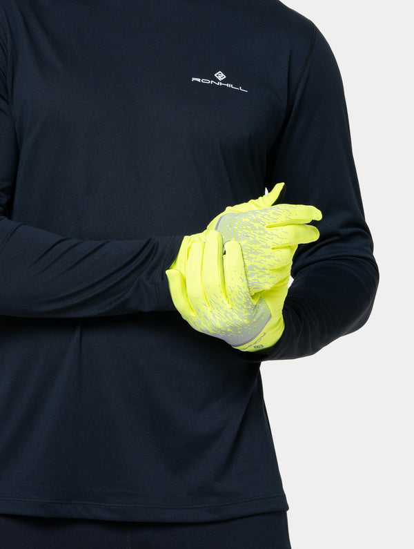 Ronhill Reflect Glove 01079 Fluo Yellow/Reflect