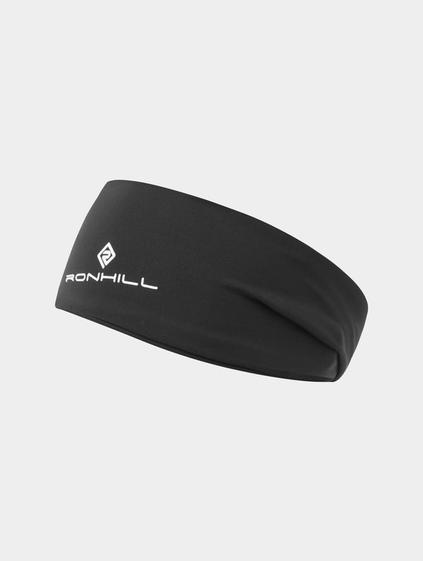 Ronhill Reversible Headband R009 All Black