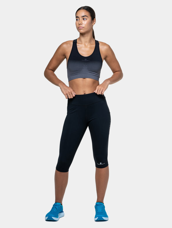 Ronhill Women's Core Capri R009 All Black