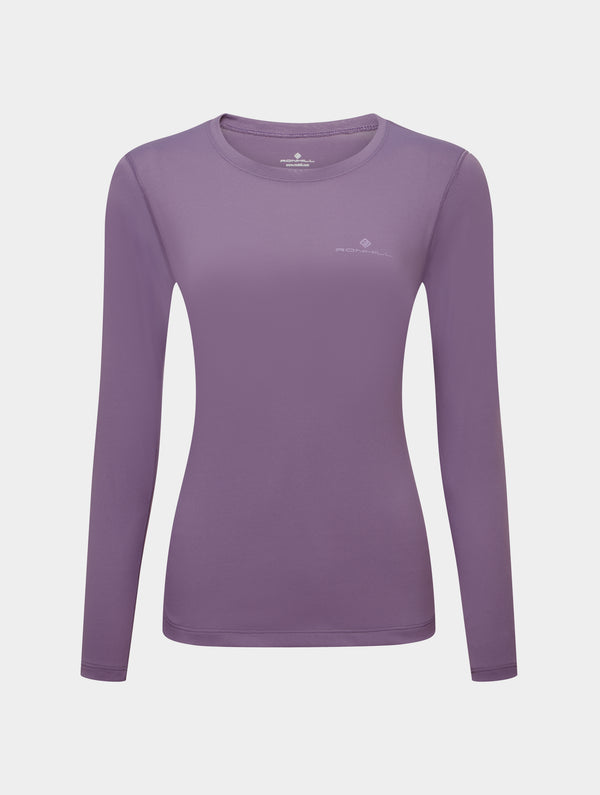 Ronhill Women's Core L/S Tee 01299 Dark Iris/Iris