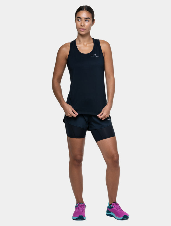 Ronhill Women's Core Vest 00681 Black/Bright White