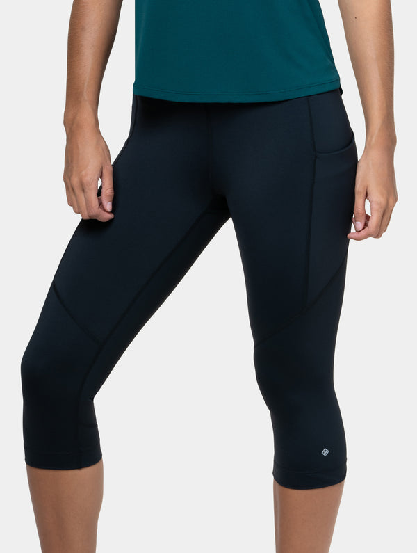 ronhill Women's Tech Capri R009 All Black