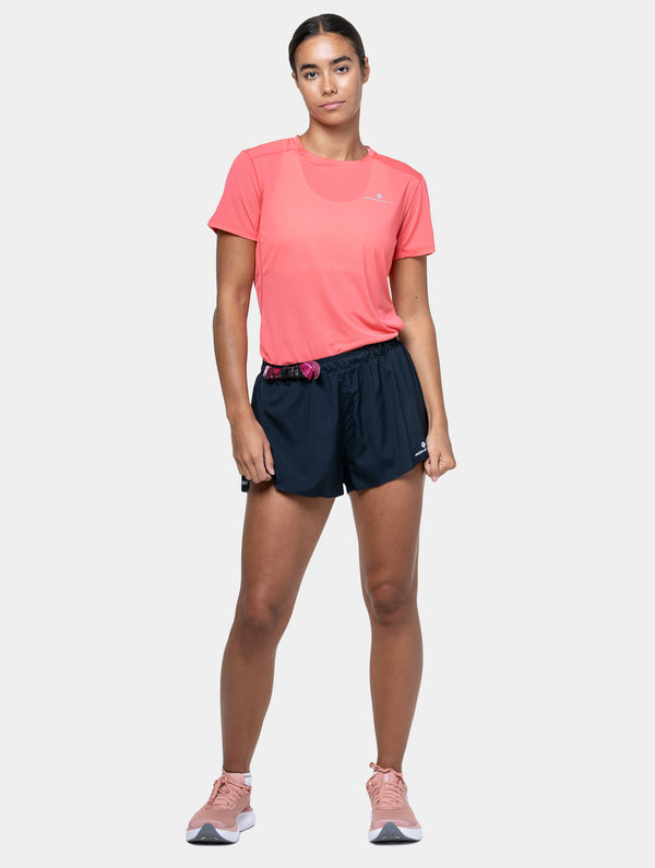 Ronhill Women's Tech Race Short R009 All Black