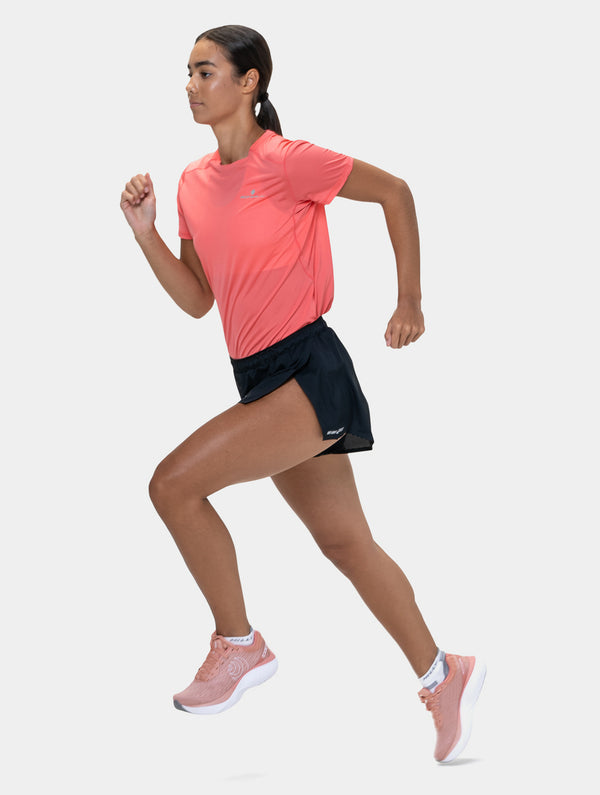 Ronhill Women's Tech Race Short R009 All Black