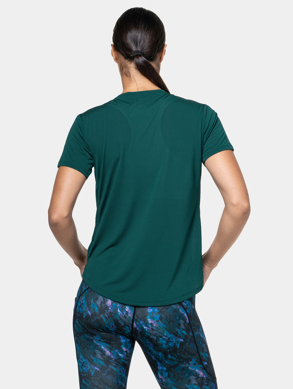 Ronhill Women's Tech S/S Tee 01422 Seaweed/Iris