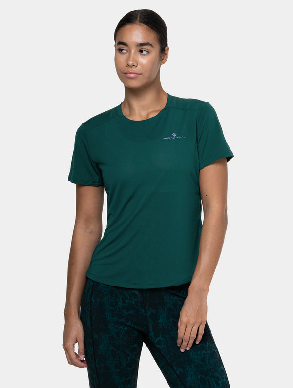 Ronhill Women's Tech S/S Tee 01422 Seaweed/Iris