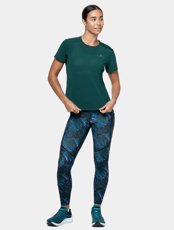 Ronhill Women's Tech S/S Tee 01422 Seaweed/Iris