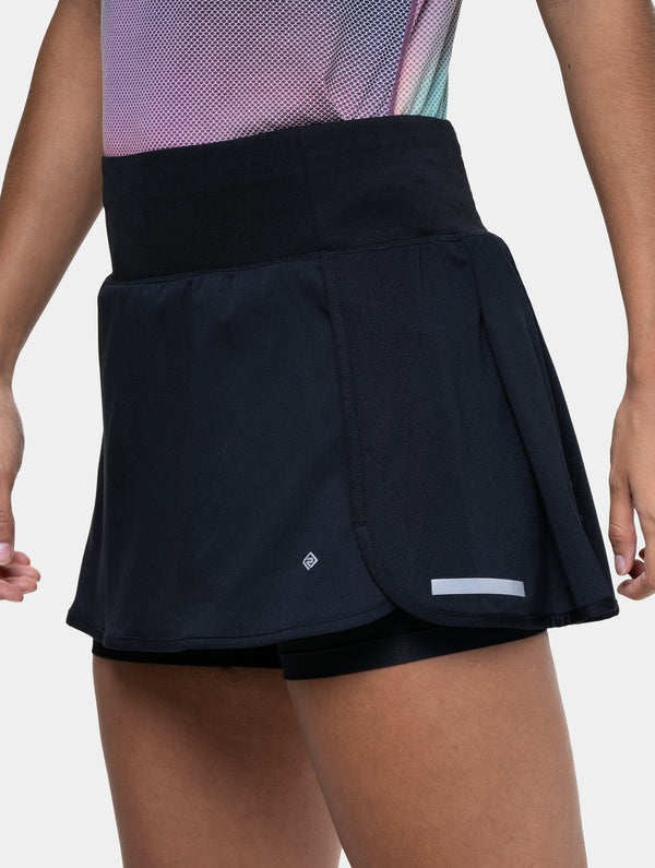 ronhill Women's Tech Skort R009 All Black